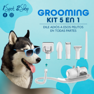 Aspiradora Grooming 5 en 1 Neabot